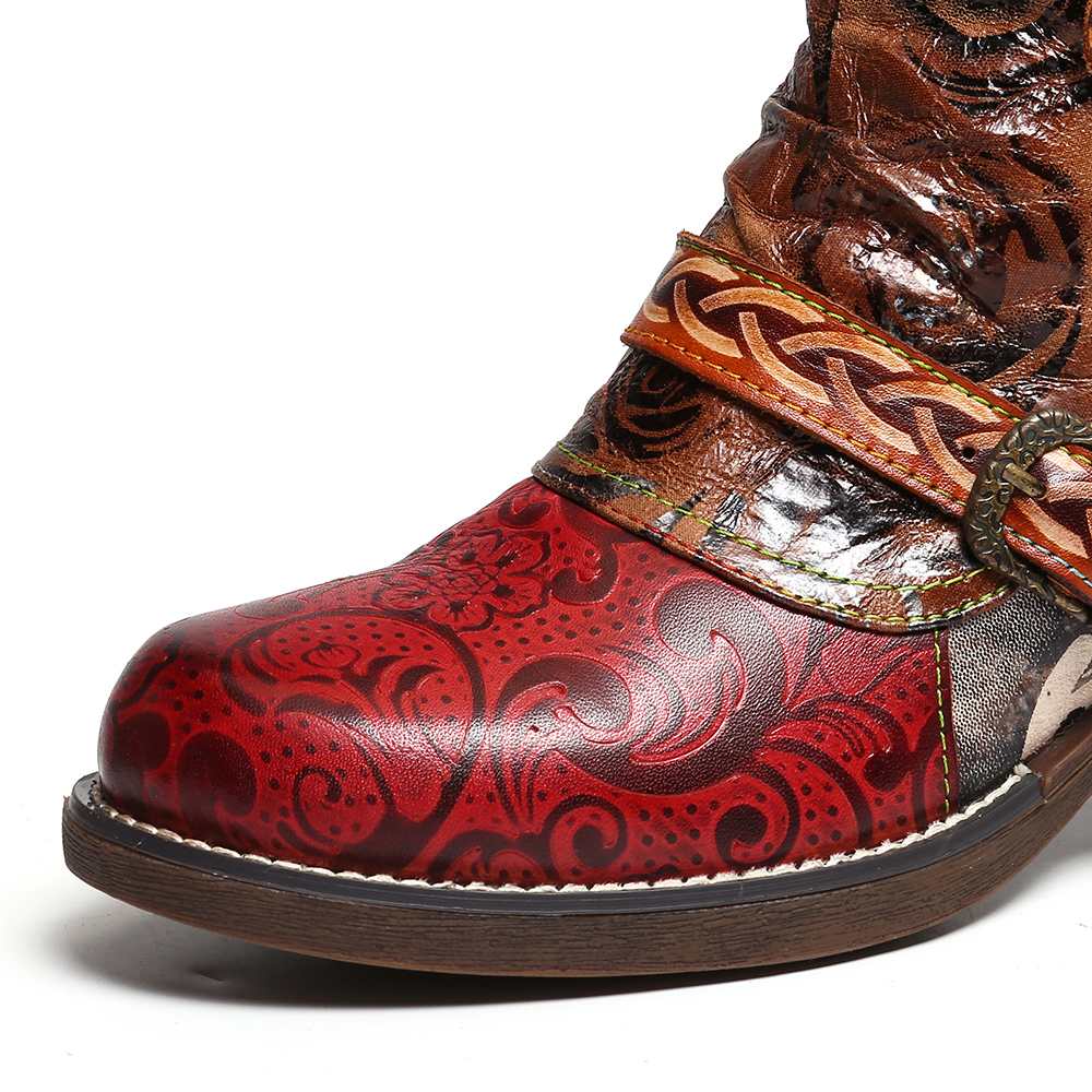 Saddleback Ankle Boots