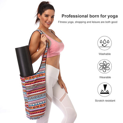 Aura Canvas Yoga Mat Bag